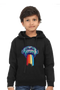Boys Hooded SweatShirt Monk - Black / 36-47M