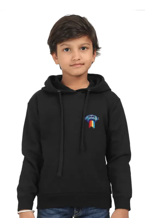 Boys Hooded SweatShirt Monk (Front/Back Design)