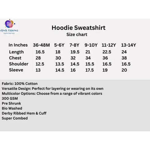 Boys Hooded Swearshirt Ghosts