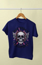 Men’s Half Sleeve Round Neck Love Cupid - Royal Blue / S