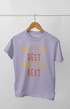 Men’s Half Sleeve Round Neck Mili Tohh - S / Lavender