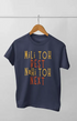 Men’s Half Sleeve Round Neck Mili Tohh - S / Navy Blue