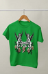 Men’s Half Sleeve Round Neck No Roses - Flag Green / S