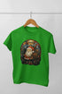 Men’s Half Sleeve Round Neck Tshirt ChristmasDeco - Flag Green / S