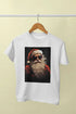 Men’s Half Sleeve Round Neck Tshirt ChristmasVintage - White / S