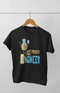 Men’s Half Sleeve Round Neck Tshirt Last Minute - S / Black