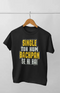 Men’s Half Sleeve Round Neck Tshirt Single To - S / Black