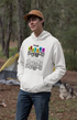 Mens Hooded SweatShirt Amazing - White / XS