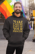 Mens Hooded SweatShirt Failure - Black / XS