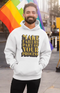 Mens Hooded SweatShirt Failure - White / XS