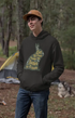 Mens Hooded SweatShirt Let the Past - Black / XS