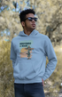 Mens Hooded SweatShirt Miami - Baby Blue / XS