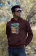 Mens Hooded SweatShirt Miami - Maroon / XS