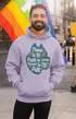 Mens Hooded SweatShirt No Path - Lavender / XS