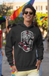 Mens Hooded SweatShirt Rickter - Black / XS