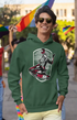 Mens Hooded SweatShirt Rickter - Bottle Green / XS