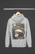 Mens Hooded SweatShirt To Boldly - Grey Melange / XS