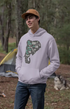 Mens Hooded SweatShirt Trust - Lavender / XS