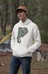 Mens Hooded SweatShirt Trust - White / XS
