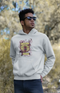Mens Hooded SweatShirt We Stand - White / XS