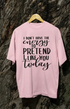 Mens Oversized Classic T-Shirt Energy - Light Baby Pink / XS