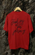 Mens Oversized Classic T-Shirt Find Joy - Red / XS