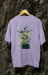 Mens Oversized Classic T-Shirt God - Lavender / XS