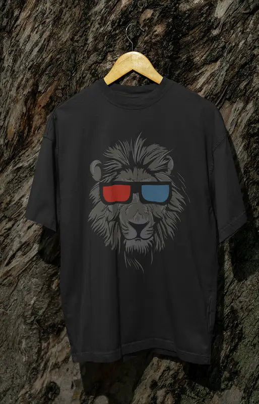 Mens Oversized Classic T-Shirt LoinKing - XS