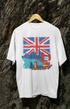 Mens Oversized Classic T-Shirt London - White / XS