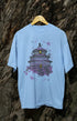 Mens Oversized Classic T-Shirt Pagoda - Baby Blue / XS
