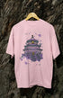 Mens Oversized Classic T-Shirt Pagoda - Light Baby Pink / XS