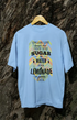 Mens Oversized Classic T-Shirt SugarInLife - Baby Blue / XS