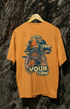 Mens Oversized Classic T-Shirt Your Turn - Golden Yellow / XS