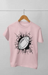 American Football Tshirt pink color
