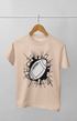 American Football Tshirt Peach color