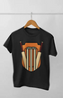 Men’s Round Neck Half Sleeve Wickets Concept - S / Black