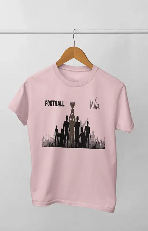 Men’s Round Neck Half Sleeve Winnplay - S / Light Pink