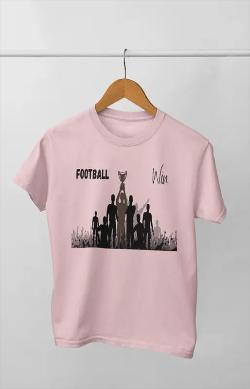 Men’s Round Neck Half Sleeve Winnplay - S / Light Pink