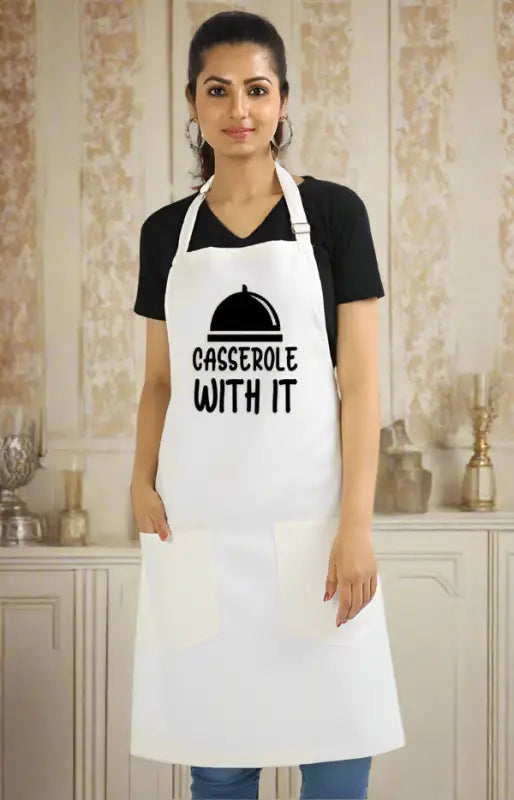 Unisex Apron casserolewithit