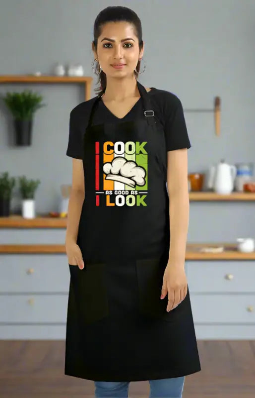 Unisex Apron Cook Is Look