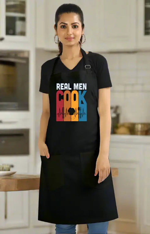 Unisex Apron RealMenCook