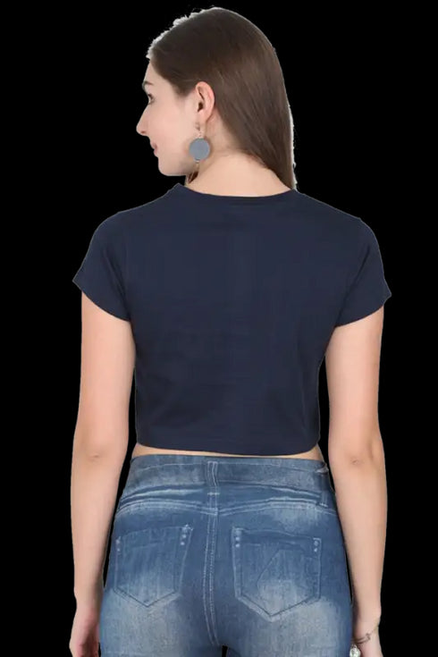 Womens Crop Top Red Nana