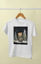 Women’s Half Sleeve Round Neck ChristmasLoose - White / XL