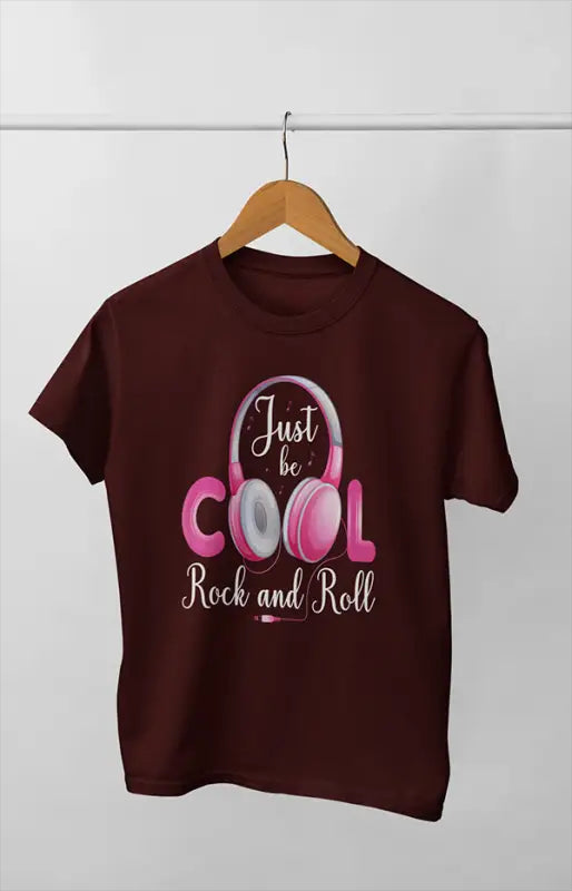 Women’s Half Sleeve Round Neck Cool - S / Maroon