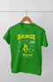 Women’s Half Sleeve Round Neck Dance Hair - XS / Flat Green - Women’s T-shirt