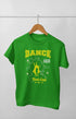 Women’s Half Sleeve Round Neck Dance Hair - XS / Flat Green - Women’s T-shirt