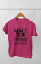 Women’s Half Sleeve Round Neck I am Dance - S / Pink