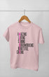 Women’s Half Sleeve Round Neck Tshirt Amazing - XS / Light Pink