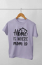 Women’s Half Sleeve Round Neck Tshirt Homeiswhere - XS / Lavender