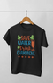 Women’s Half Sleeve Round Neck Tshirt SaveWater - XS / Black